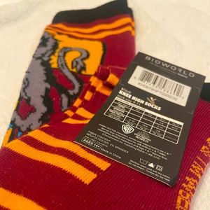 Harry Potter Gryffindor Knee High Socks BNWT WB Sock Size 9-11